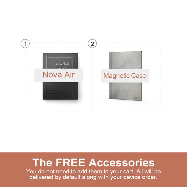 BOOX Nova Air Set With Free Accessories – BOOX EURO Shop