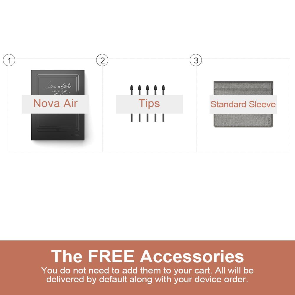 BOOX Nova Air Set With Free Accessories